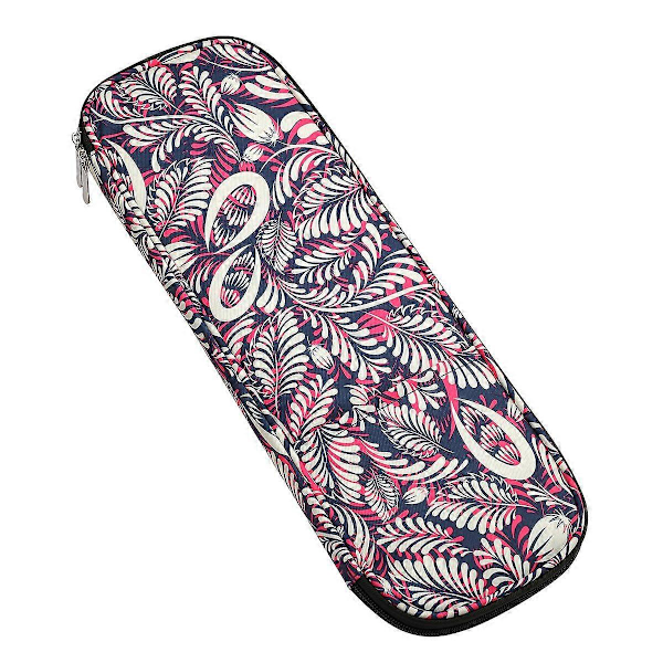 Oppbevaringsveske for strikking Tomme heklekroker Strikkepinner Kit Organizer Veske for nåler Saks Linjal Syvesker-A