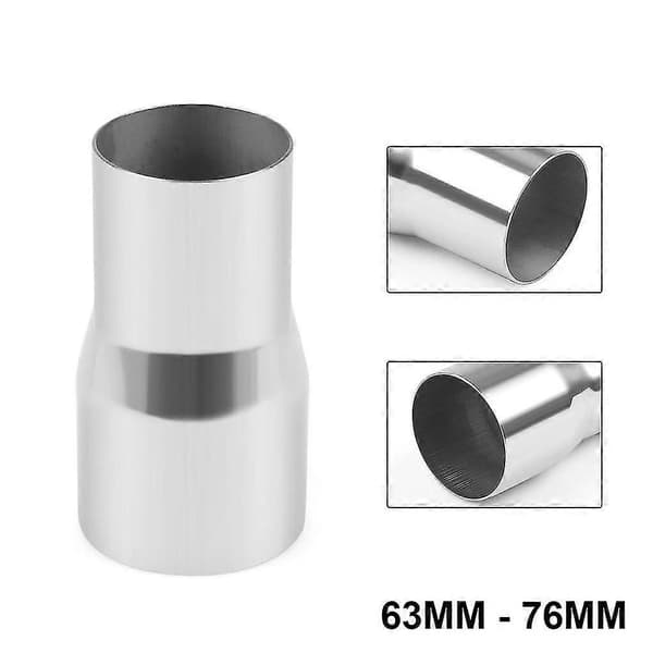 1/2/3/5 Universal Eksosrør Enkel å Installere Rustfritt Stål 57MM-63MM 1Set