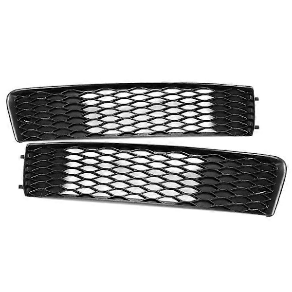 Bil Par Forreste Kofanger Øvre Tågelygte Lampe Grill Honeycomb Til- 2010-2015