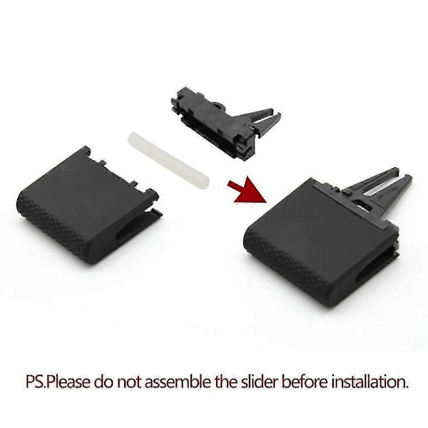 Bil Foran Bag Ac Luftventil Udgangs Tab Clip Reparationssæt Aircondition Paddle Clip Til Porsche Macan 2018 2019 2020 2021 2022 Right 1PC