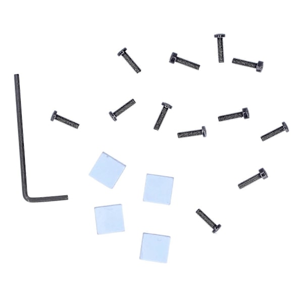 Kabinett for Raspberry Pi 4 B Aluminiumlegering Varmeavledning Beskyttelsesetui med Vifte