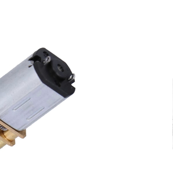 Gearmotor Elektrisk Mini Metal Gearkasse Hastighedsreduktion 60RPM DC 6V til Robot Legetøj