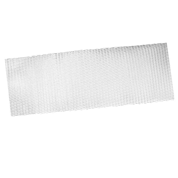 Bil Front Center Grill Rhombisk Mesh Stabil Struktur Aluminium Universal Pasform til Biler Sølv
