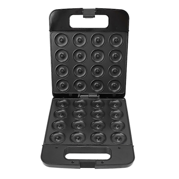 1400W Elektrisk Donutmaskin Dobbeltsidig Oppvarming Smultringmaskin Multifunksjonell Frokostmaskin