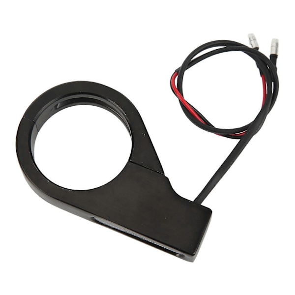 12V Motorcykel LED Blinkers Lampa Vattentät Stark Universal Blinklampa för 41mm Gaffelben Svart