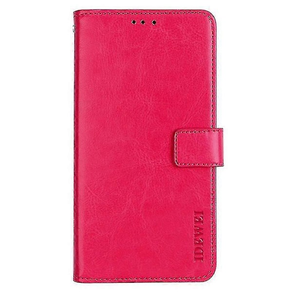 Lämplig för Samsung Galaxy A15 5G Fodral Crazy Horse Textur Läder Plånboksfodral-C6 Rose