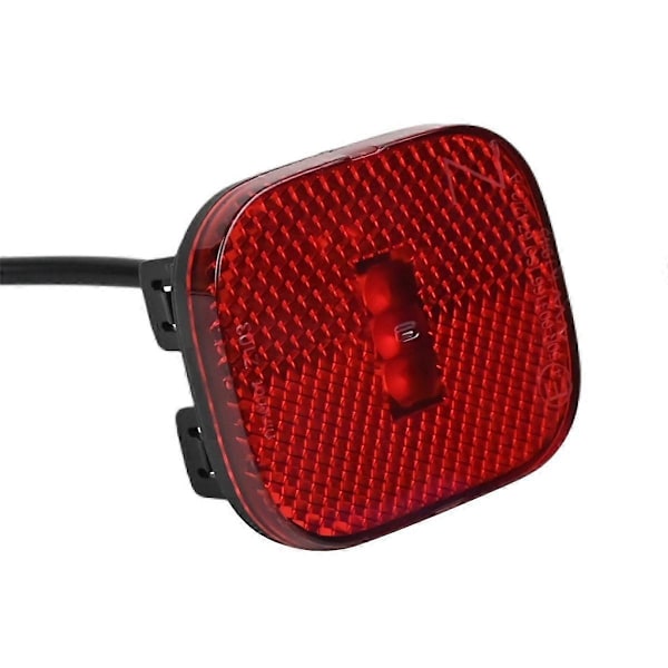 Bakre Bakljus för Elscooter 4 Go Bromssäkerhet LED Blinkande Lampa Säkerhetsvarningsljus