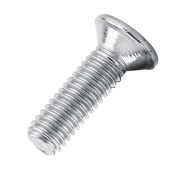 100 stk. pose fladt hoved rustfrit stål SS304 maskine kryds undersænket skrue bolt fastgørelse M3*8