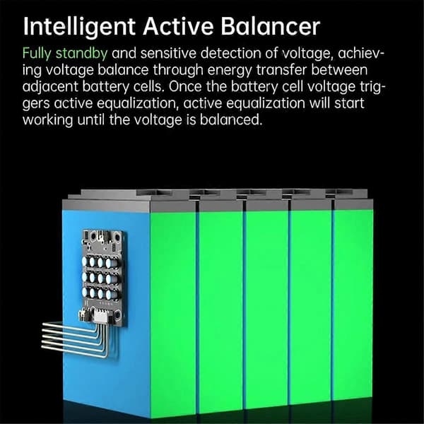 4S 5A Aktiv Balanser Lifepo4 Litium Lipo Batteri Aktiv Utjämnare