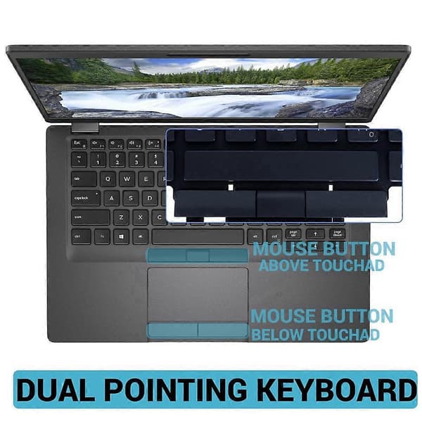 US Layout med Pointer US Tastatur til E7240 E7440 E7420 Serien
