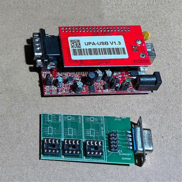 UPA USB .3 med testkabel ECU Chip Tunning Full Script Upa Usb Programmer Full Eeprom Adapter