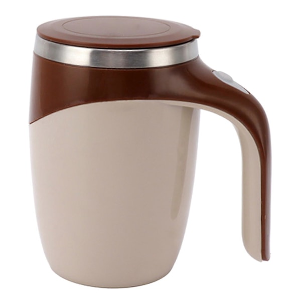 Självrörande Mugg 380ML Automatisk Magnetisk Blandning Anti-Stänk Batteridriven Blandningsmugg Kaffefärg