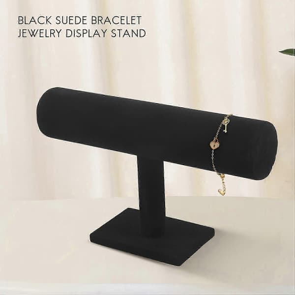 Stand Armbånd Kæde Armring Ur T-bar Stativ Holder Display Smykker