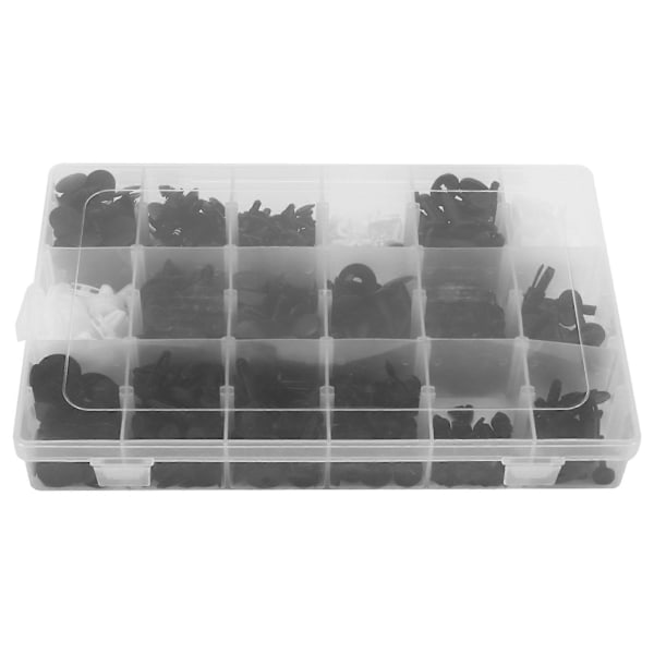 415 stk. Bil Push Retainer Clips Sortimentssett Støtfangerfester med Verktøy for Fjerning