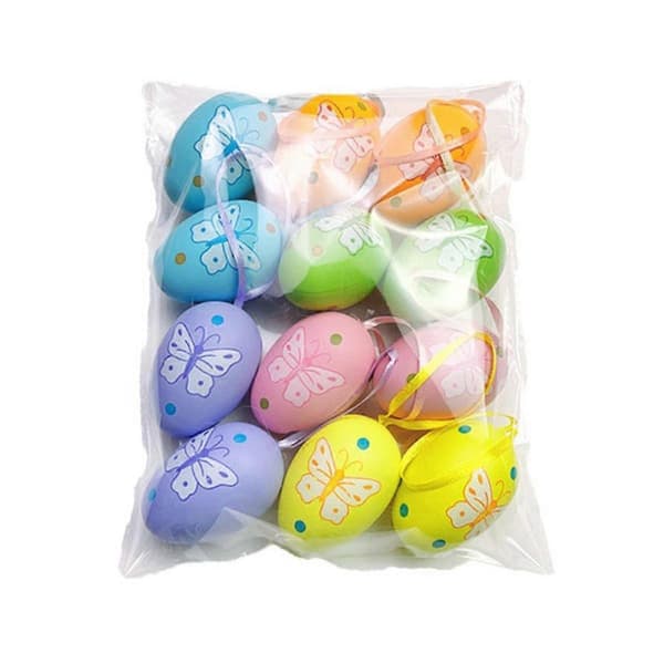 D Påske DIY Håndmalte Egg Barnehage Fargeleggingsleker Simulerings Egg Fargeleggings Egg