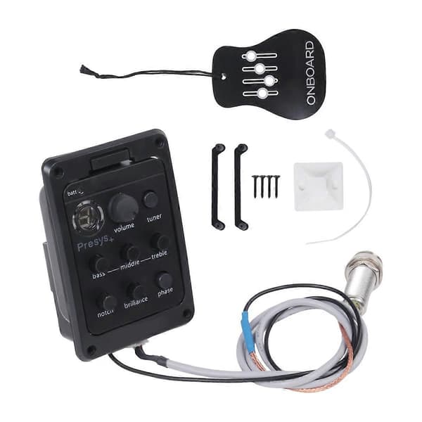 Gitar Pickup Eq Elektrisk Boks Lydhull Equalizer Gitarstemmer Miks Gitar Gitartilbehør Folk Pickup 301 Pickup