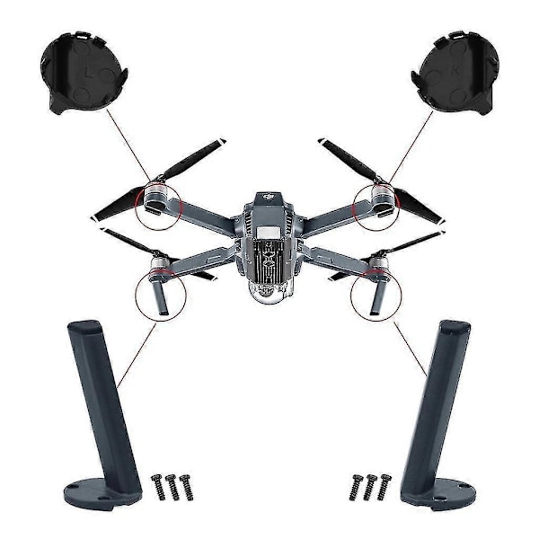 Främre Vänster Höger Ersättningsben Landningsställ Fot För Mavic Pro Drönare Left