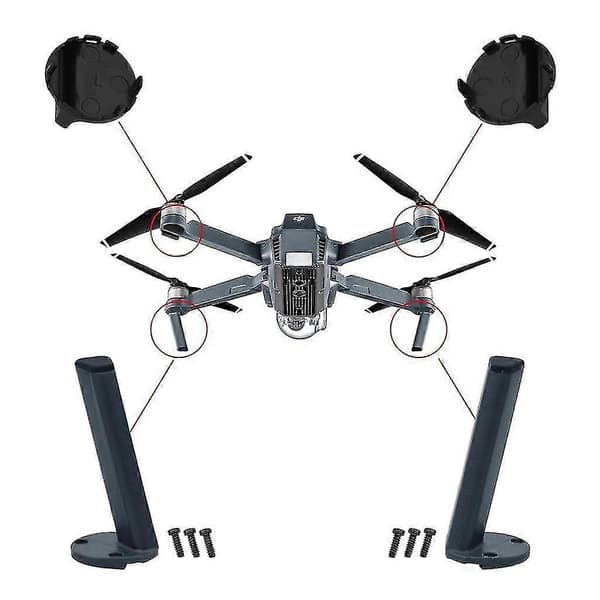 Vasen Etu Oikea Korvaava Jalka Laskuteline Jalka Mavic Pro Droneille 4 piece set
