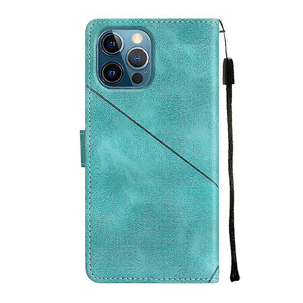 Etui til iPhone 12 Pro Cover Flip Magnetisk Læderpung Kortholder Kompatibel med iPhone 12 Pro Etui Green