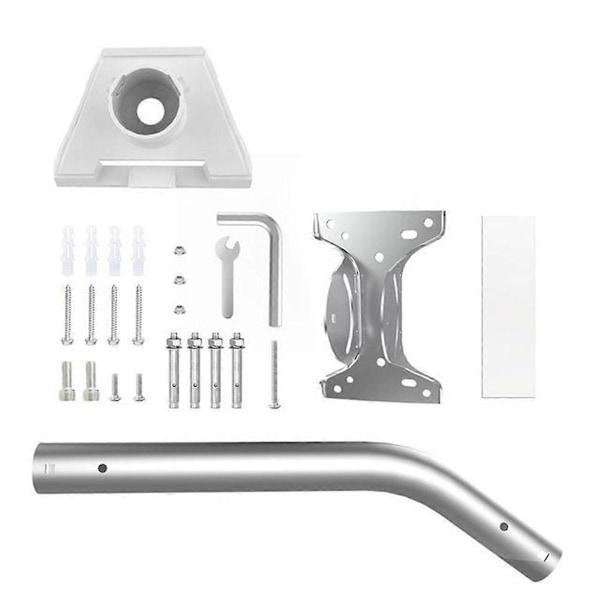 1 sett for Gen3 Takveggfeste Veggmontert Koblingsstangfeste, Takadapterholder Metallkobling (B)