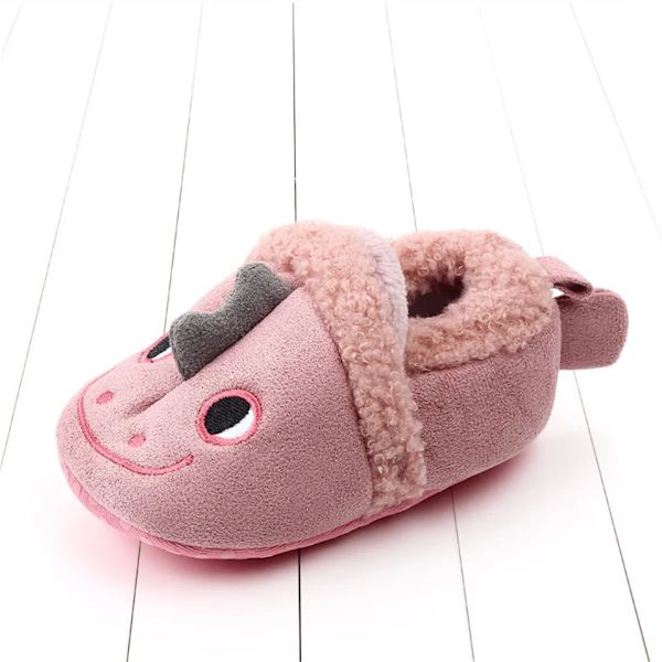 Babyskor Bedårande Bebistofflor Småbarn Baby Pojke Flicka Stickade Spjälsängsskor Söta Tecknade Halkfria Första Steg Babystofflor Style 6 0-6 Months