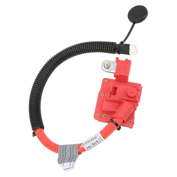 Positiv Batterikabel Ledningsledning med Kobber Lug Terminal Konnektor 61129217004 til X5 E70 X6 E71 E72