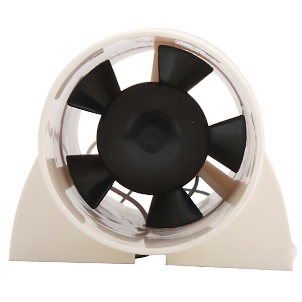 12V 3-tommer InLine Marine Lænse Luftblæser Støjsvag Stærk Ventilationsventilator Egnet til Yacht Båd RV