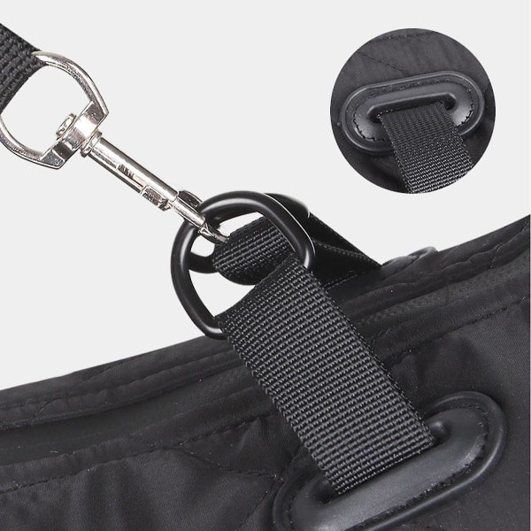 Hundkläder Förtjockad Reflex Varm Mjuk Bomullsrock för Höst/Vinter För Höst/Vinter Purple 3XL