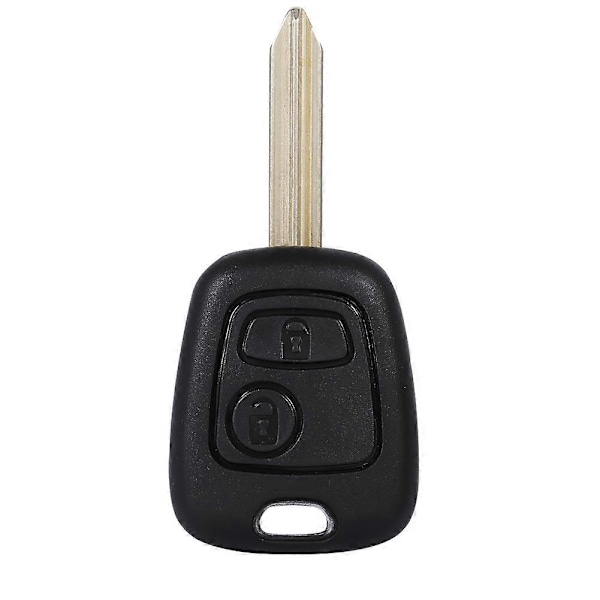 2 Knappar Fjärrkontroll Oslipat Blankt Nyckel Fob Skal Fodral För Citroen Saxo Xsara Picasso Berlingo