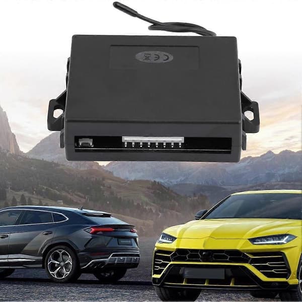 12V 4-dörrars Bil Power Dörrlås/Upplåsning Fjärrkontroll Kit 2 Nyckellös Ingång Auto Centralt Låssystem