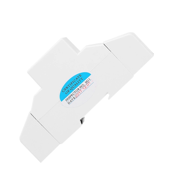 Digital LCD Enfas Din-skena Elmätare 10-40A Elektronisk KWh-mätare