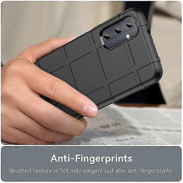 Fulltäckande Stötsäkert TPU-skal för Samsung Galaxy A05s Black