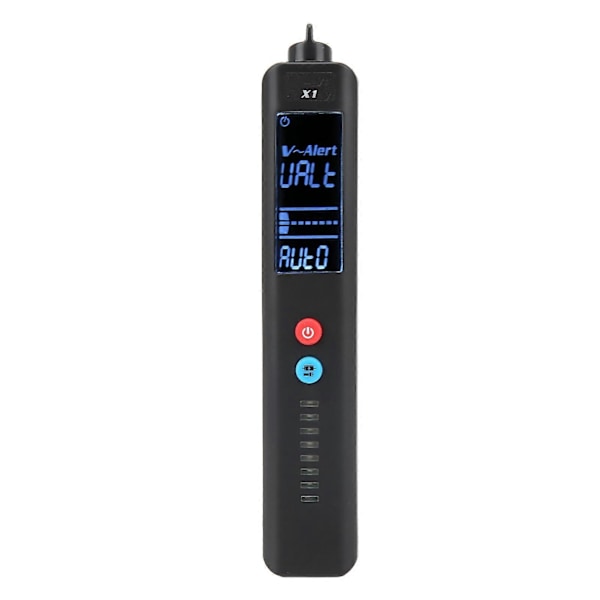 Smart Multimeter Pen Type Digital Display Spænding Strøm Modstand Tester med Lommelygte og Opbevaringstaske