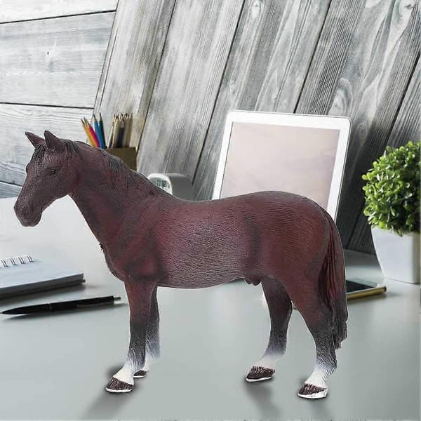 Hestefigurleke Simulering Miniatyrdyrleke Samleobjekt