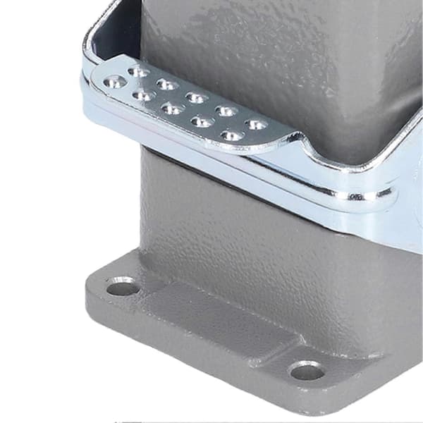 Kraftig kontakt, rektangulær støpt aluminiumslegering, vanntett kontaktpluggsett 16A 500V