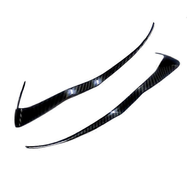 Bil Karbonfiber ABS Hode Frontlys Deksel Trim Øyenbryn for XV 2012-2016