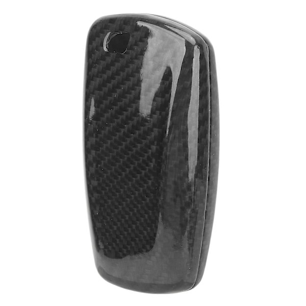 Bilnyckelskal Kolfiber Nyckellös Fjärrkontroll Fob Skyddsfodral för F20 F21 F22 F23 F22 F23 F30 F31 F10 F11 Svart