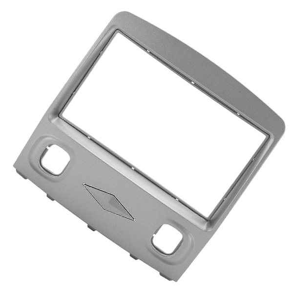 2Din Radio Stereo Fascia Ramme Dash Panel Trim Erstatning for Mazda Tribute 2006-2008 Grå