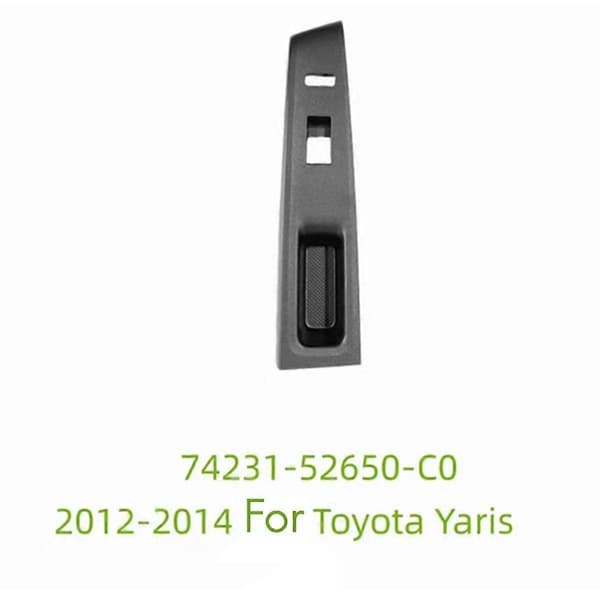 Bil Høyre Front Vindusbryter Kontrollpanel Deksel 74232-52650 for Yaris 2012-2014 Biltilbehør