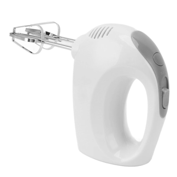 Elektrisk Handmixer 300W 5 Hastigheter Skålhållare Säker Multidirektionell Elektrisk Visp med 4 Vispar för Köket