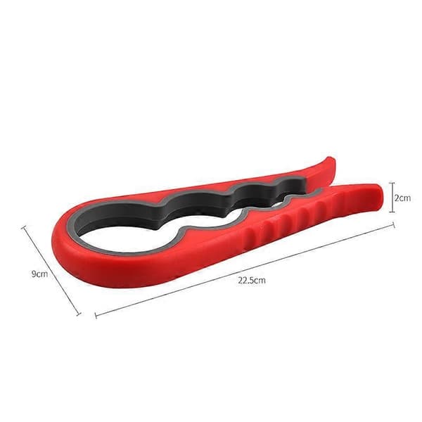 9*22.5cm Musta Punainen Oluen Monitoimipullonavaaja