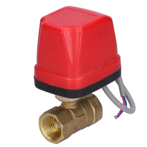 Elektrisk kulventil motoriserad mässing industriell utrustning CWX50PCR02AC220VDN20