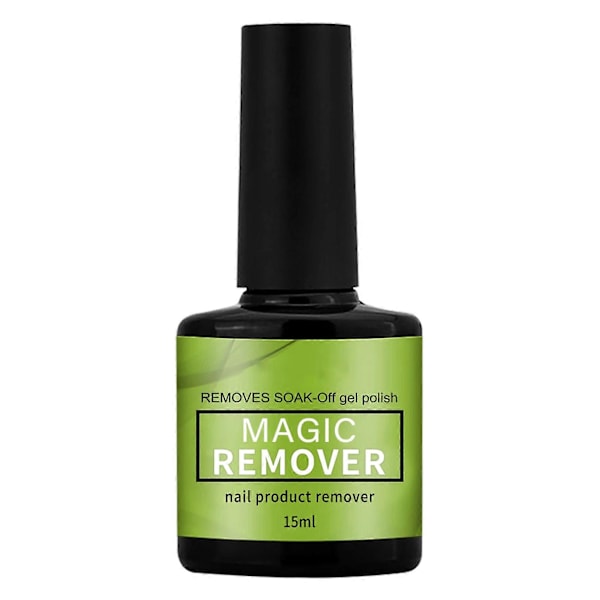 15ml Nagellacksremover Gel Lättanvänd Tips Rengöring Syntetisk Fingernagel Magisk Polish Lim för Kvinnor QinHai