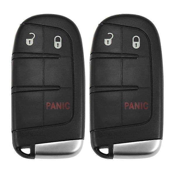 Nyckelfob Nyckellös Fjärrkontroll för 300 Charger Journey M3N-40821302 3 Knappar 433MHz ID46