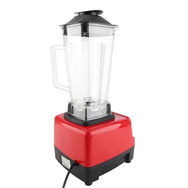 4500W Bänkmixer 2,5L 15 Hastigheter Multifunktionell Hushållsmatberedare med 6 Rostfria Blad för Kött Is Frukt