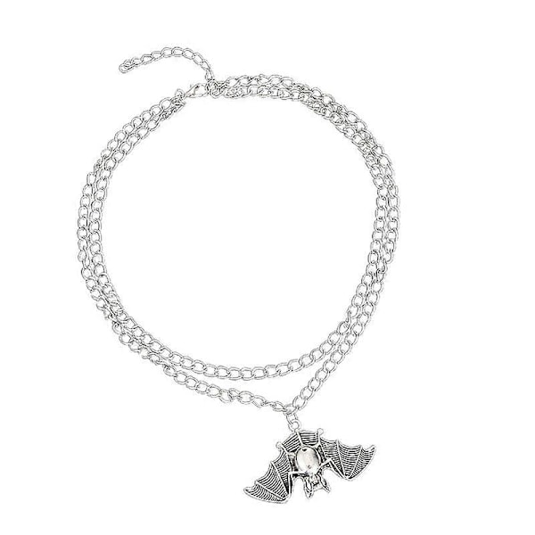 Trendy Choker Halskjede Kvinner Menn Flaggermus Anheng Unisex