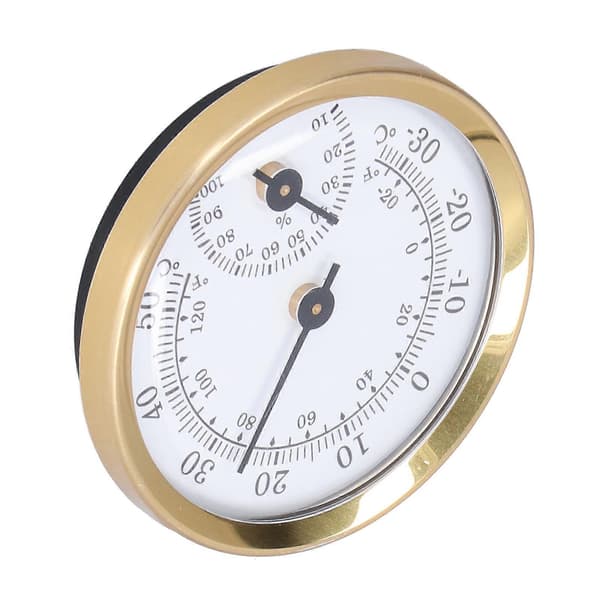 Innendørs Termometer Husholdnings Mini Holdbar Pointer Fritt Batteri Temperatur Fuktighetsmonitor for Hjemmet