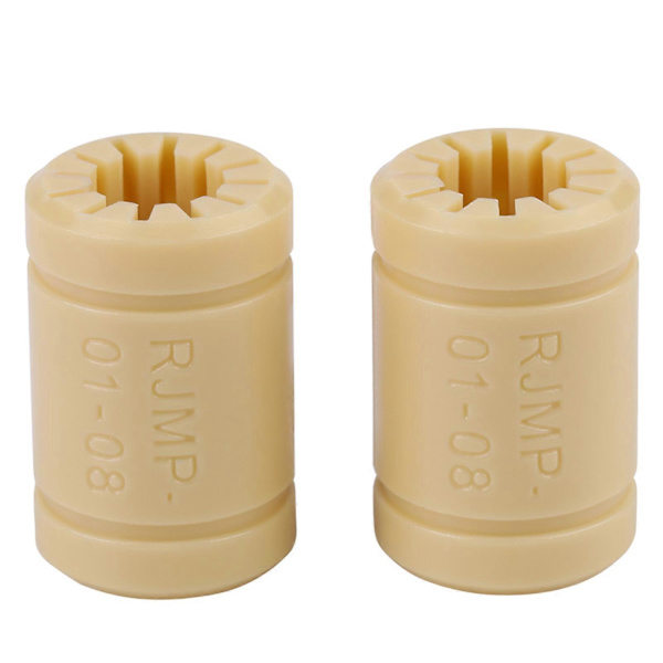 8 st/set 3D-skrivare Solid Polymer LM8UU Lager 8mm Axel
