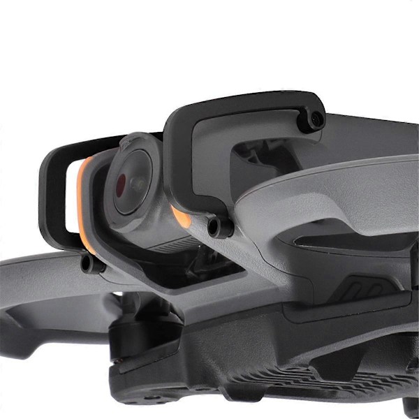 Gimbal Linsebeskytter for Avata 2 Topp Beskyttelsesbøyler Anti-Kollisjon for Avata 2 Drone Tilbehør Svart