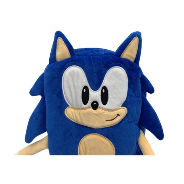 40 cm Hot Rea Super Sonic Ryggsäck Spel Anime Plushie Resväska Tecknad Mjuk plysch Barn Skolväska Leksaker present till barn 40cm